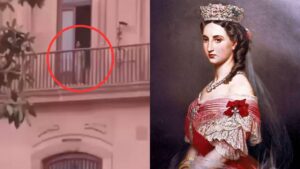Graban a una mujer sin ropa en un edificio estatal y el gobernador dice que es un fantasma de una emperatriz 