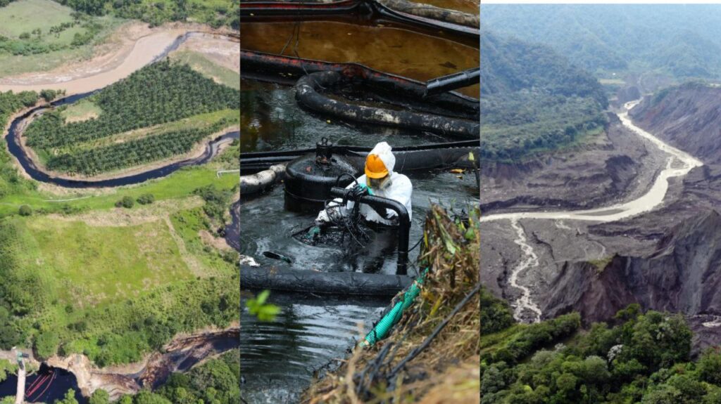 Derrame de petróleo en Ecuador