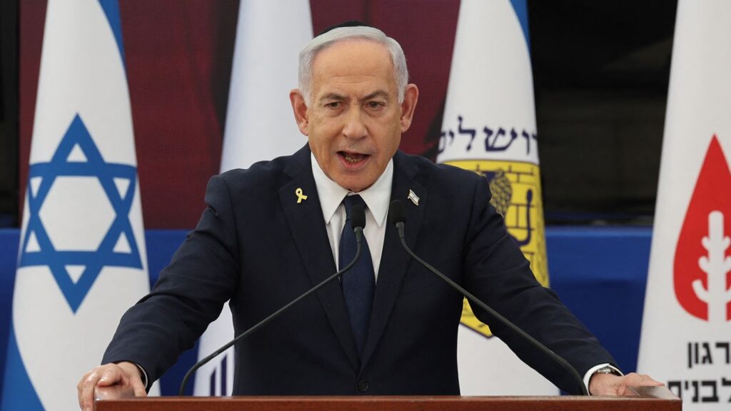 rehen estadounidense, netanyahu