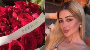 Crimen Valeria Márquez: Aparece un ramo de rosas rojas con envoltura negra con la palabra “perdón” 