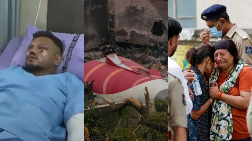 sobreviviente del avión Air India