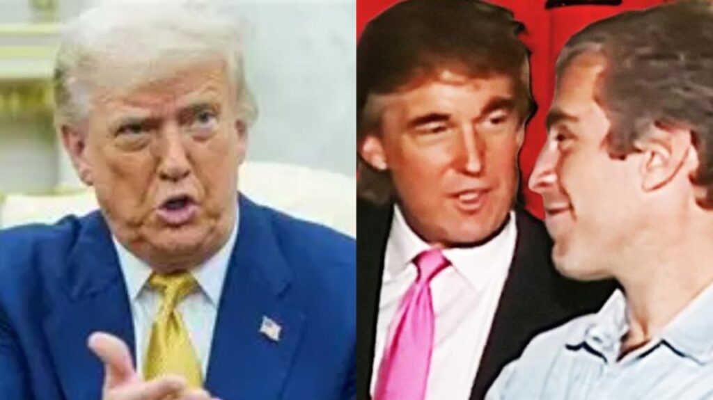 Trump arremete en contra de sus seguidores que lo cuestionan por el caso Epstein