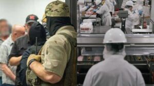 ICE irrumpe una procesadora de carne y detienen a más de cien inmigrantes: “Trump está generando miedo y división” 
