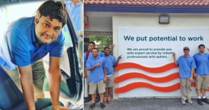 Padre abre autolavado para su hijo autista y conmueve en redes