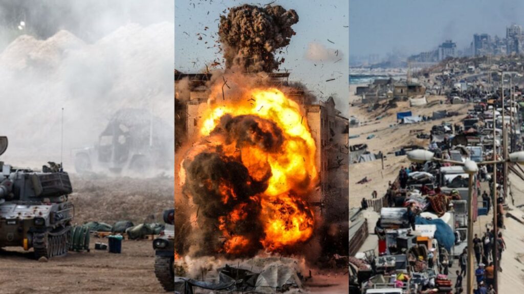terrestre, gaza