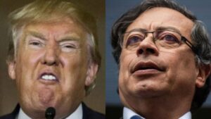 Trump quiere golpear la economía de Colombia por el enfrentamiento con Petro 