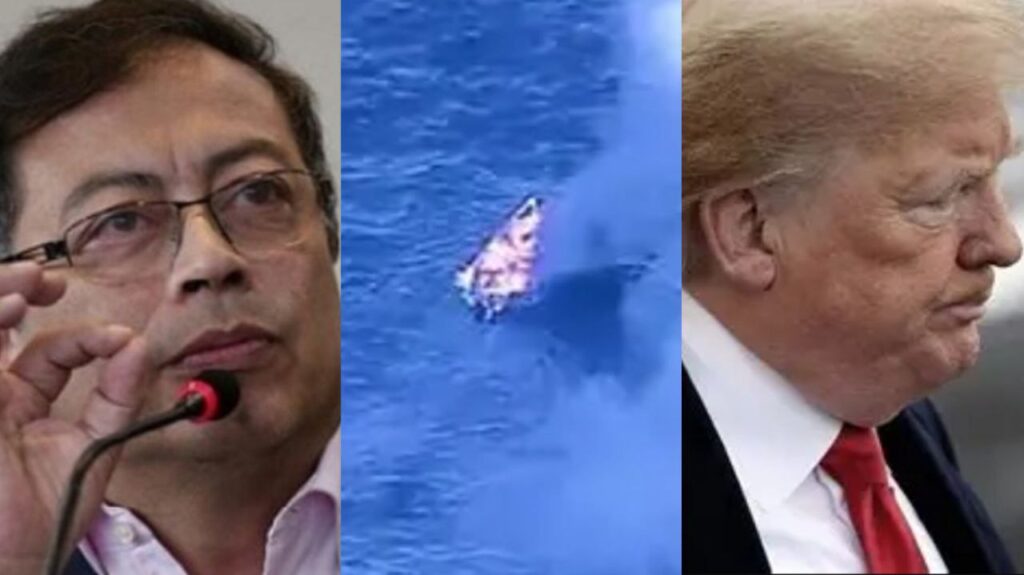 Petro acusa a Trump de matar ciudadanos colombianos en el Caribe