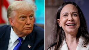 Trump se reúne con María Corina Machado para abordar el futuro político de Venezuela