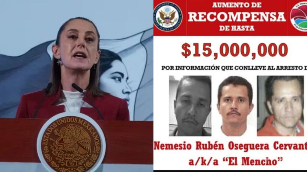 Presidenta de México prioriza la paz del país ante violencia por la muerte de "El Mencho" 