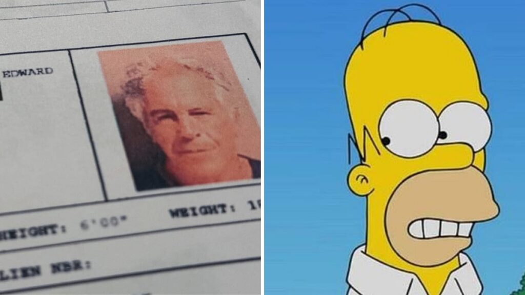 ¿Los Simpson lo predijeron otra vez? Los fans creen que se muestran los archivos Epstein 