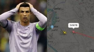 Guerra EEUU e Israel contra Irán afecta a Cristiano Ronaldo: huye de Arabia Saudita en su avión privado 