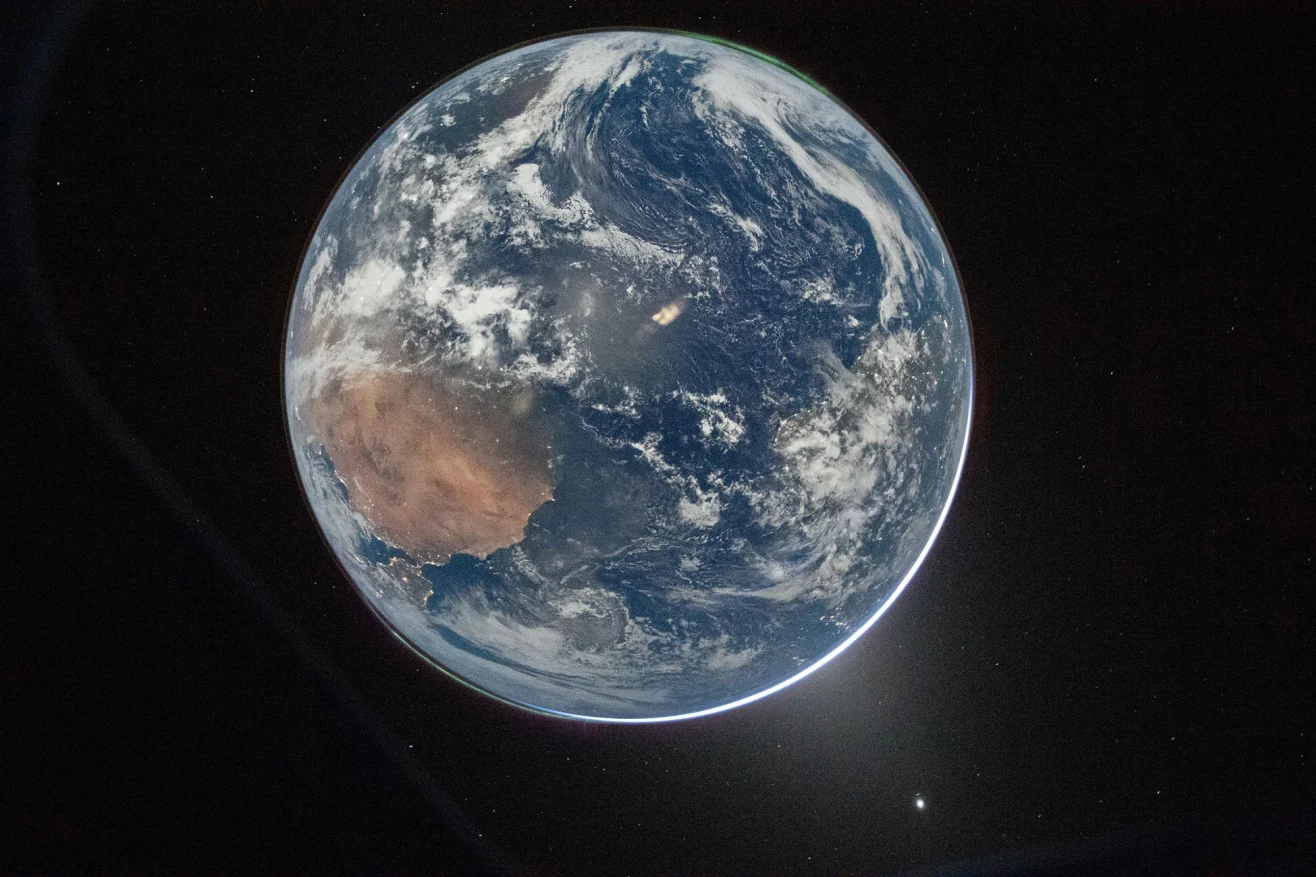 Primeras imágenes de la Tierra captadas desde Orion durante la misión Artemis II