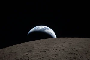NASA revela primeras imágenes de Artemis II durante sobrevuelo lunar