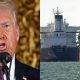 Trump quiere obligar a Irán a rendirse con bloqueo de buques en aguas internacionales: “O firman o no pasan”
