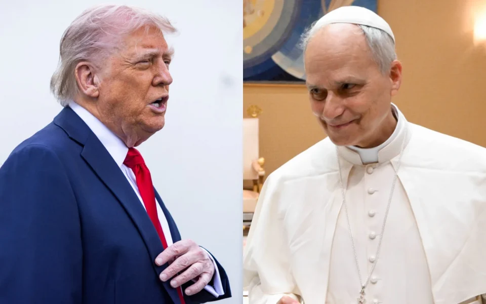 Trump critica al papa y a Meloni por postura sobre Irán