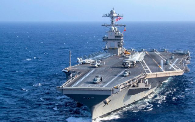 El portaviones más grande del mundo regresa a EEUU 