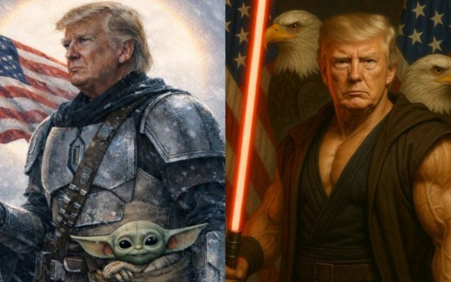Trump vuelve a generar polémica; ahora es Mandaloriano de Star Wars 