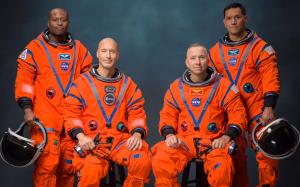 NASA anuncia la tripulación que participará en la próxima fase de regreso a la Luna