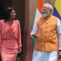 Deuda de Venezuela con la India fue el tema central entre Rodríguez y Modi 